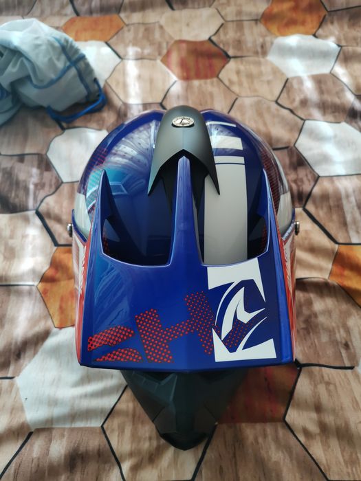 Каска за мотокрос, крос, кросов мотор, супермото Shark Varial Anger