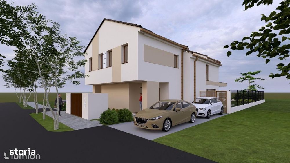 Duplex cu 4 camere de vanzare in localitatea Dumbravita