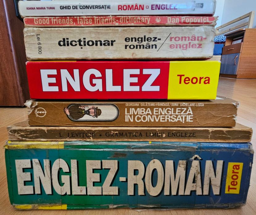 Pachet Complet Cărți Limba Engleză: Dicționare Teora, Gramatici și Ghiduri