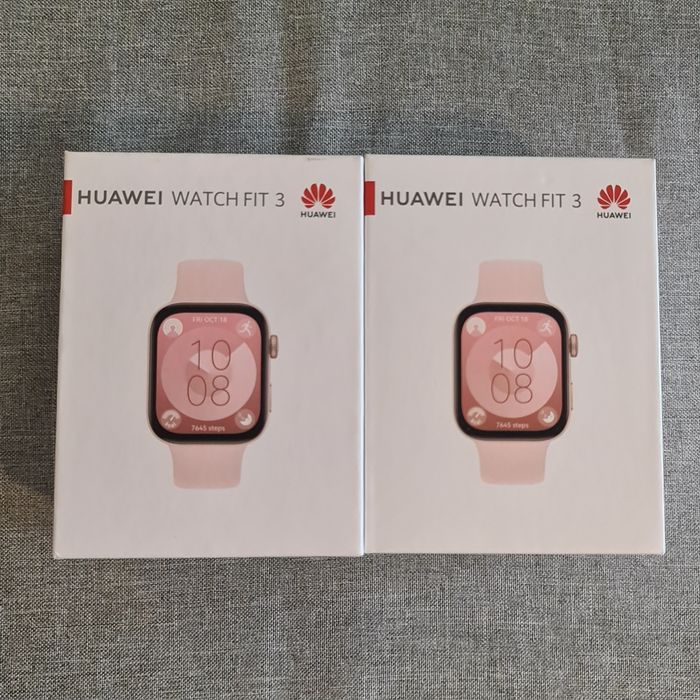 Huawei Watch Fit 3 розови два броя