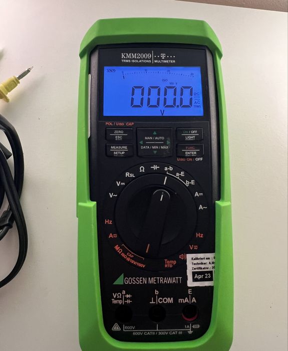 Multimetru / tester izolatie Gossen Metrawatt