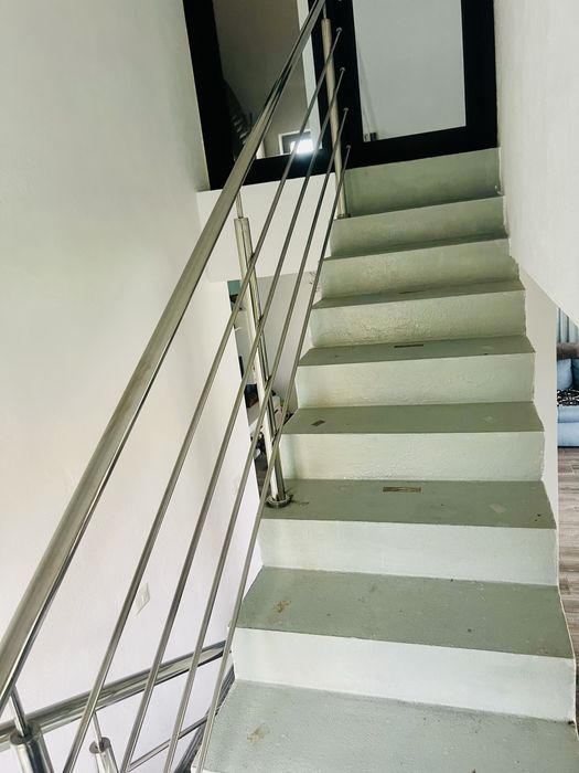 Balustrada inox pentru scara