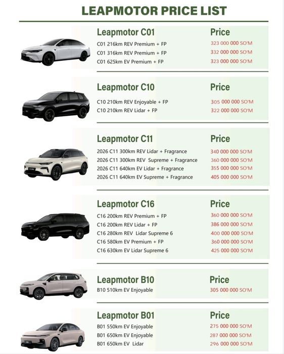 Leapmotor C01  2026