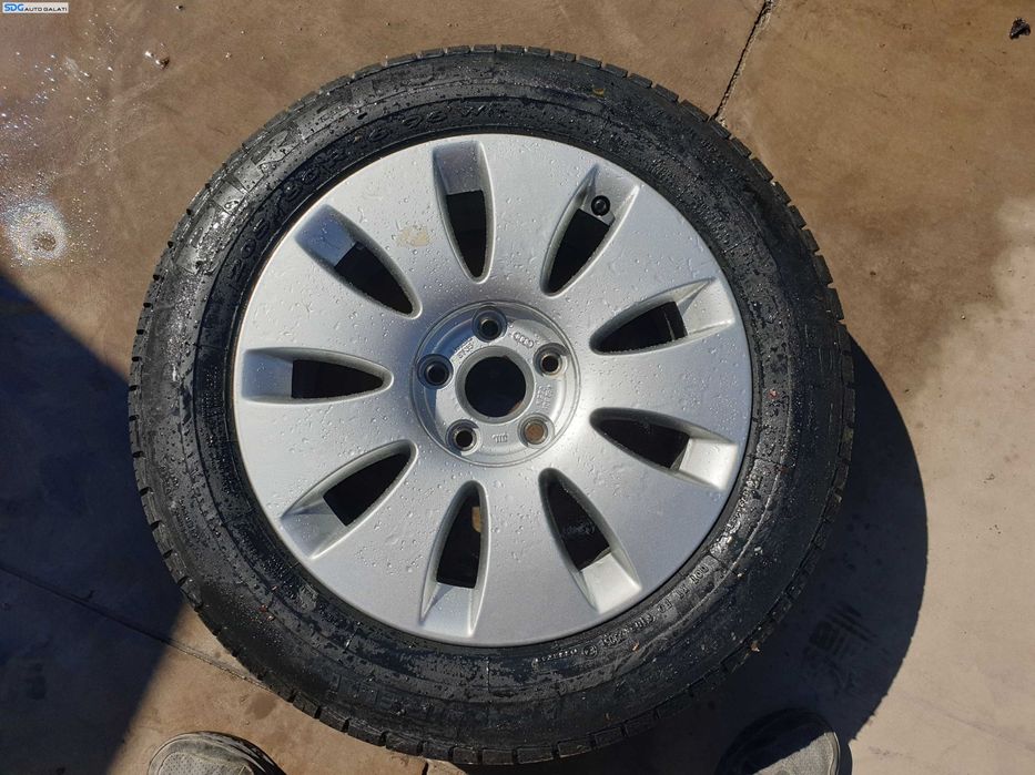 Janta Roata Rezerva Aliaj cu Anvelopa Vara 205 60 R16 5x112 Volkswagen CC 2012 - 2017 [K6914]