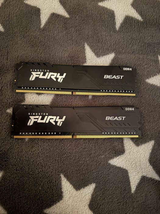 Memorie Kingston FURY Beast 2x 8 GB DDR4, 3200MHz CL16