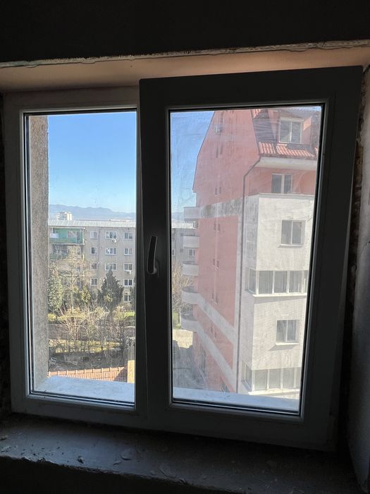 Geamuri termopan PVC + plase țânțari – 3 buc – dimensiuni mari