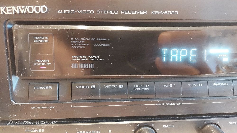 KENWOOD KR-V6020. 50€