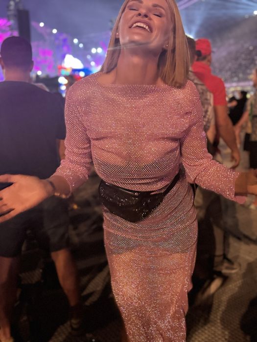 Rochie plasa cu pietre