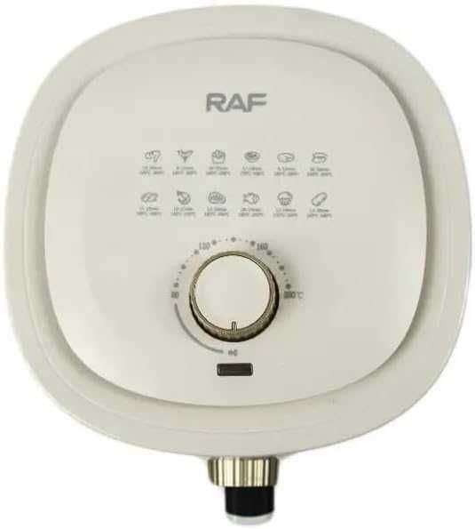 Friteuza cu Aer Cald, Fara Ulei, Capacitate 6L, 1500W, alb