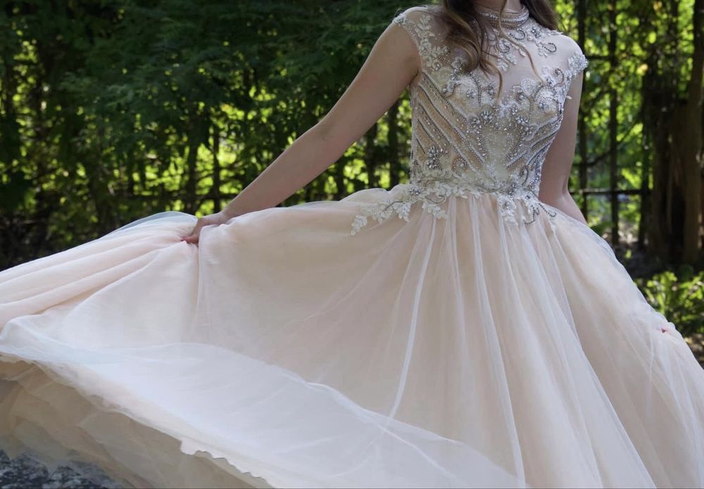 Бална / сватбена / рокля terani couture