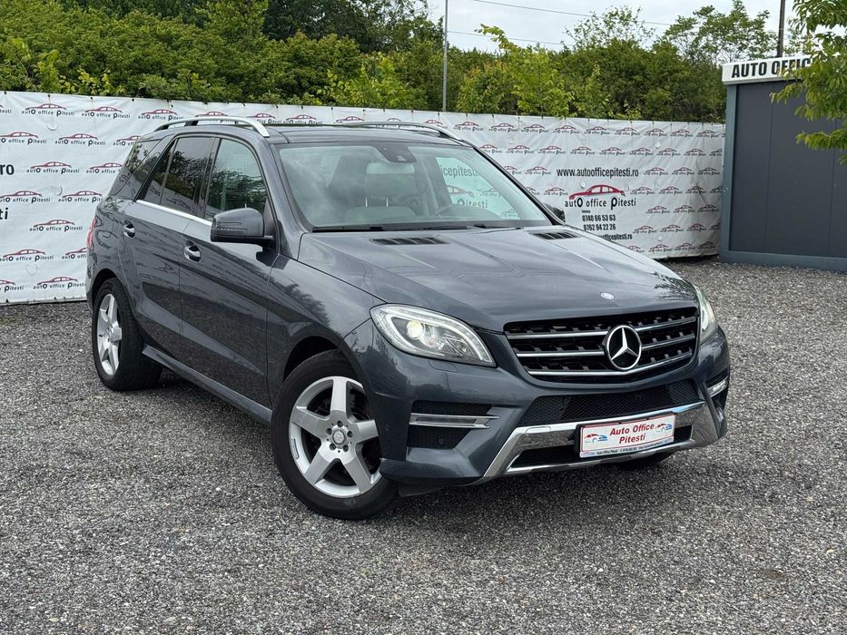 Mercedes ML350  Bluetec 4Matic interior piele GRI