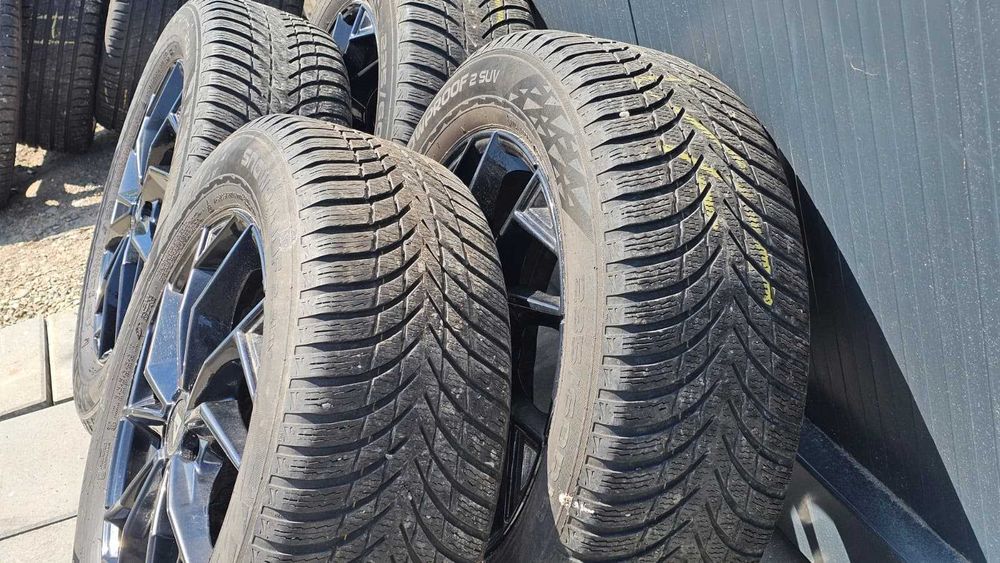 Jante Aliaj ALUTEC pt VOLVO XC60 + Cauciucuri M+S 235 / 60 / R18