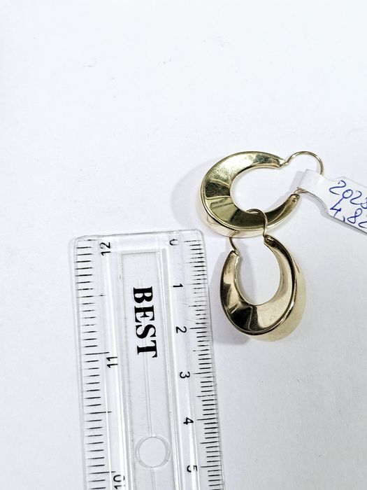 Vand cercei din aur 14 k 4.82 g cod 595