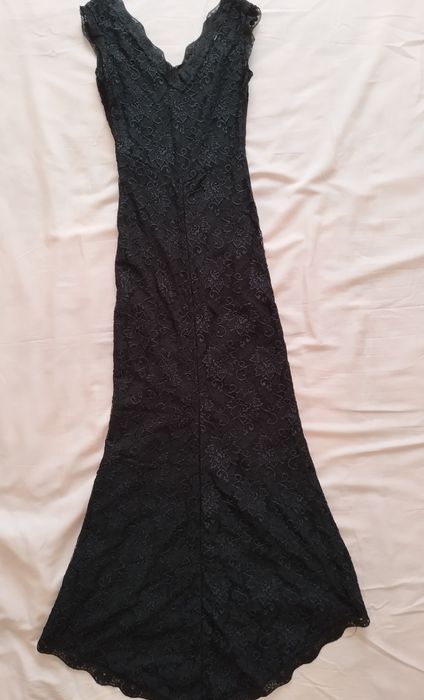 Платье чёрное (длинное)