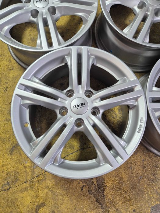 4 Jante Aliaj 5x112 16'' VW Golf Passat Touran Sharan Caddy Tiguan T-ROC / Skoda Octavia Superb Yeti Karoq / Audi A3 A4 A6 Q3 / SEAT LEON