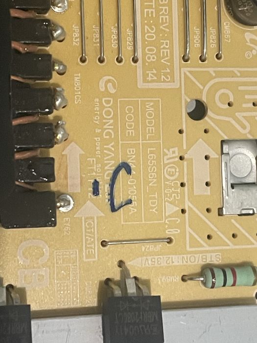 Плата от телевизора samsung