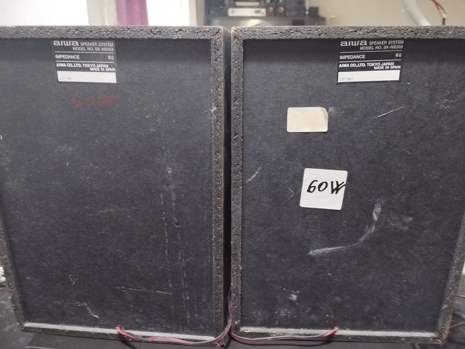 Boxe Aiwa 60W pe 6 ohmi Hi-Fi