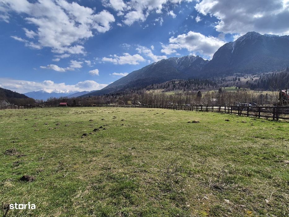 Teren intravilan cu vedere la munte, 1200 mp, acces usor, Plaiul Foii