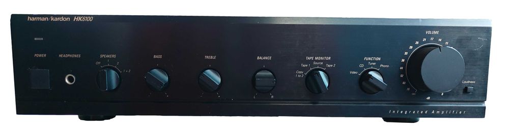 Harman Kardon HK 6100 — Стерео усилвател, профилактиран, топ звук!