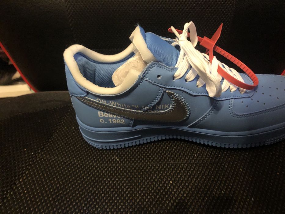 Vand air force 1 off white blue