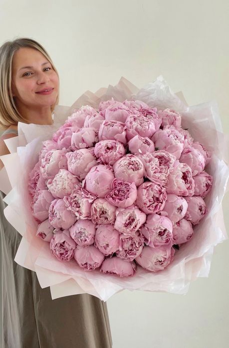 Пионы Гортензии Розы акция