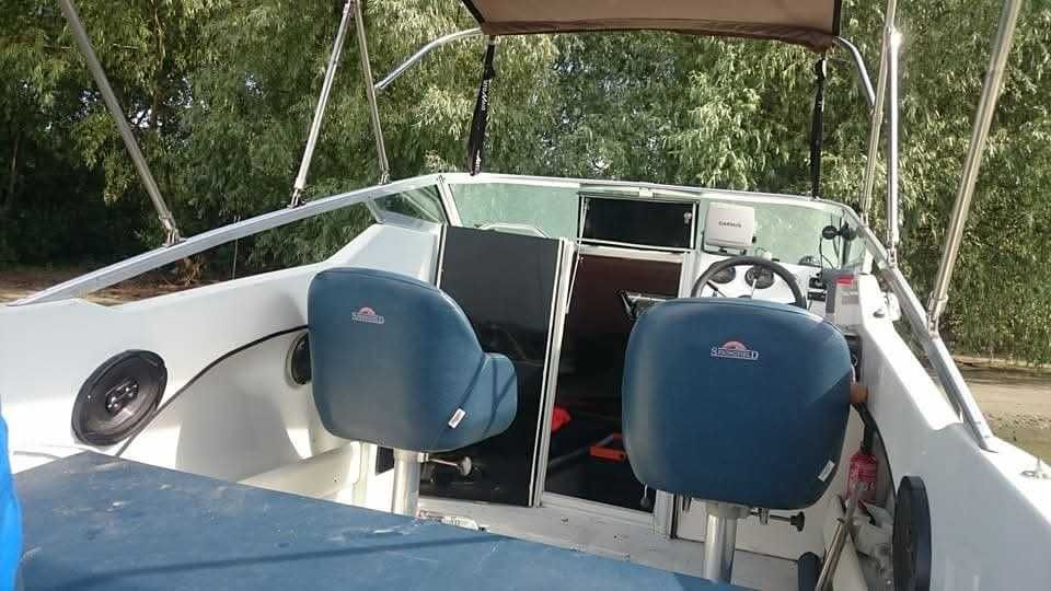 Salupa cabinata agrement + pescuit