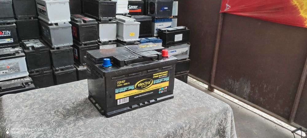 Акумулатор 72 ач, гаранция и доставка