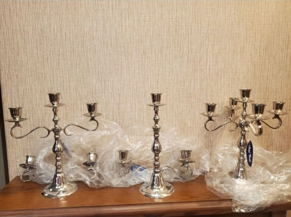 Подсвечники, канделябры