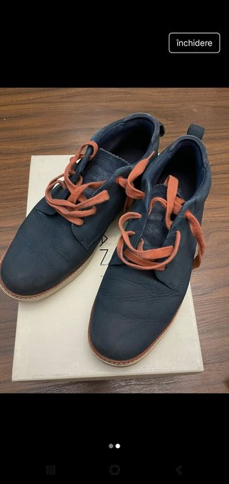 Ghete Timberland din piele originale 44
