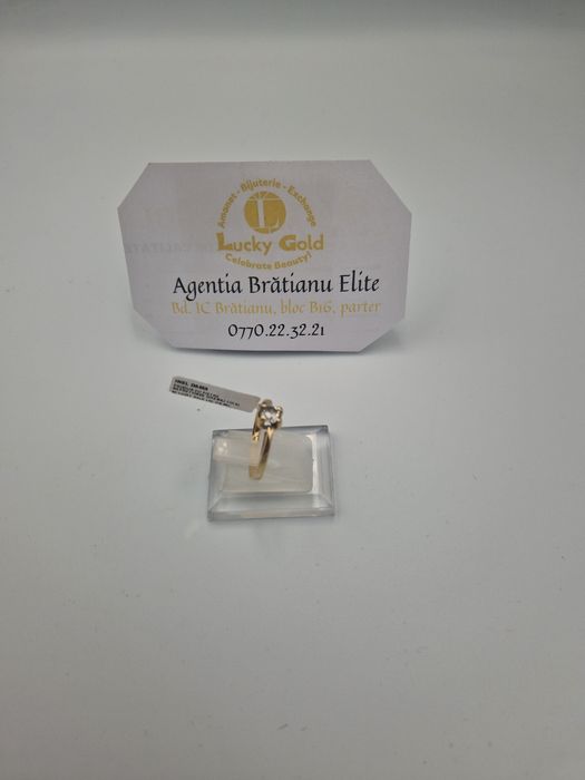 Inel Aur14k mărimea 16  2.27gr cod25787