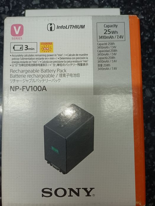 Аккумулятор для видеокамеры Sony