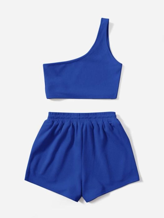 Compleu Dama, top si pantaloni scurti