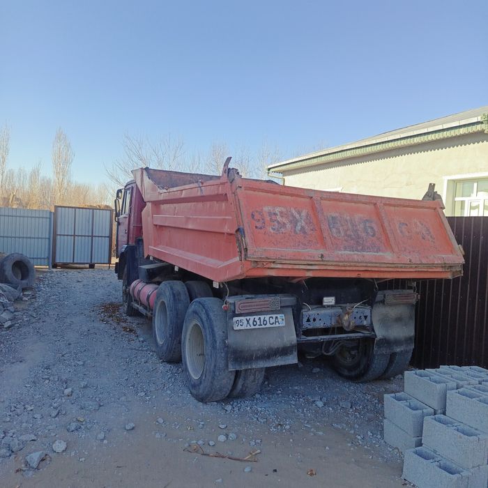 Камаз самосвал  метан бор матор якинда ремонт болди