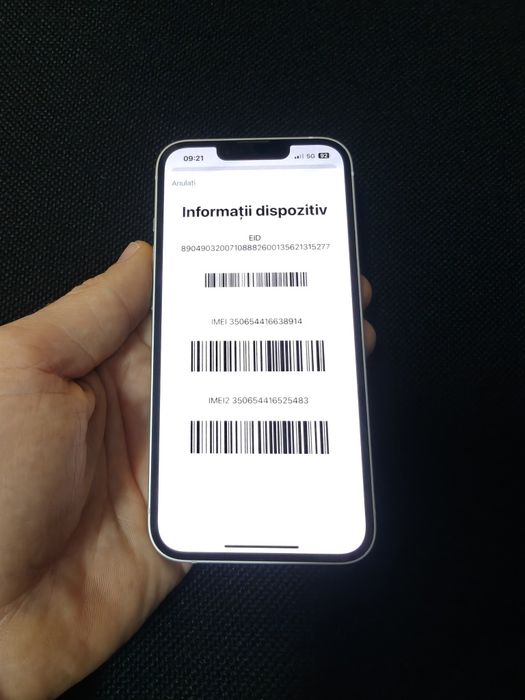 Iphone 14, alb, 256 GB