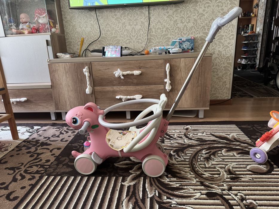 Лошадка-качалка 2в 1