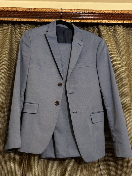 Costum bleu Zara de bărbați