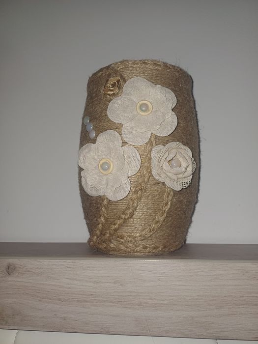 Vaza handmade din sticla!