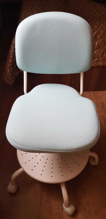 детски стол за бюро, син, Vimund Ikea