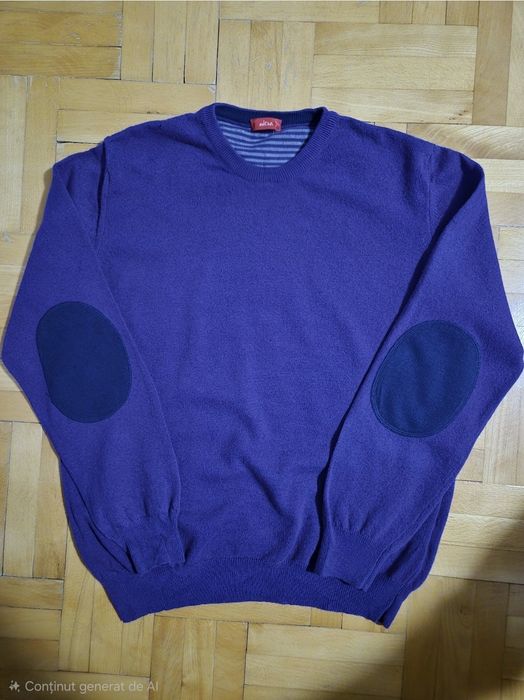 Pulover mov de Lux Altea, Lana Virgină, Femei - L