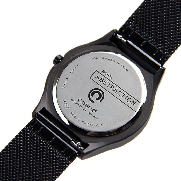 Часы COSMO watch ABSTRACTION черный