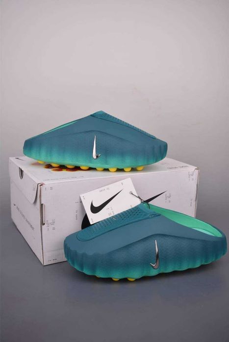 Продавам нови мъжки чехли с кутия Nike Mind 001  green