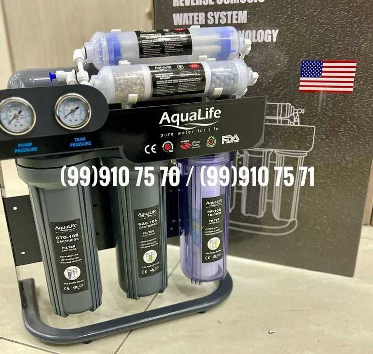 Фильтр для воды / Обратный Осмос 8 Ми ступенчатый