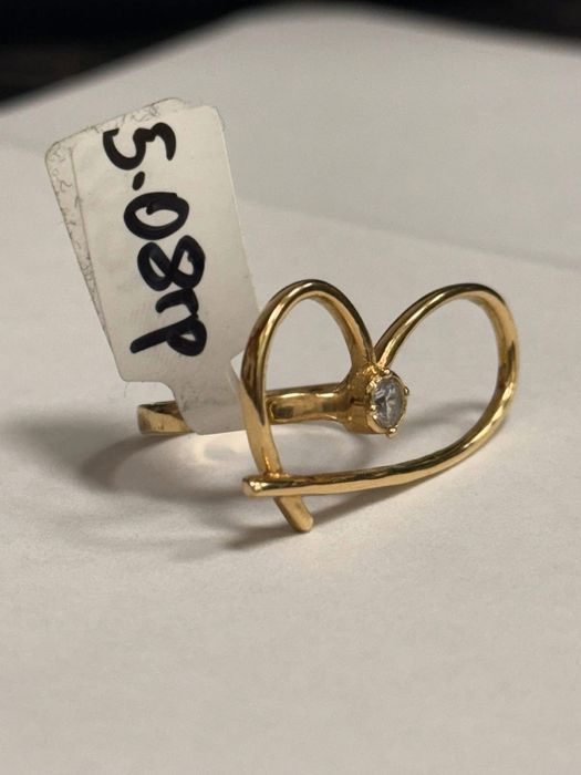 Дамски златен пръстен