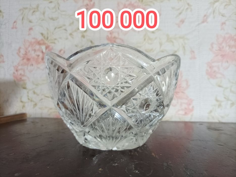 Хрустальные вазы ссср