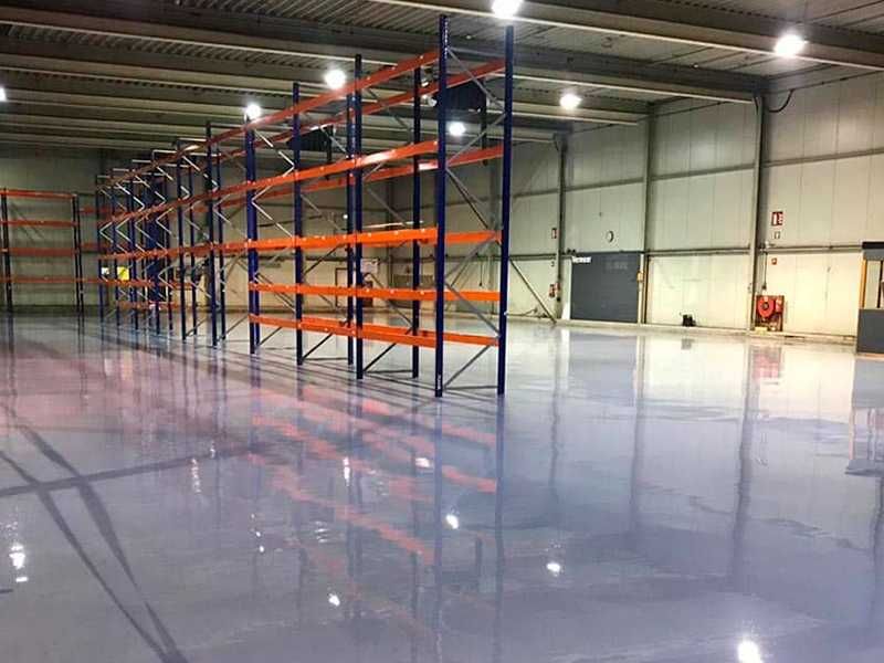 Эпоксидные наливные полы, промышленные полы, шлифовка бетона