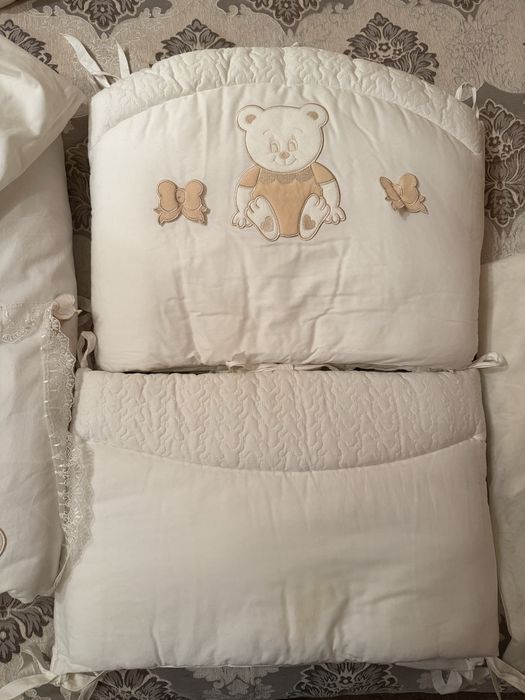 Продам бортики и постельное белье