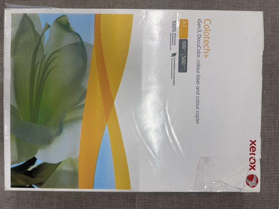 Продам А3 бумагу XEROX COLOTECH