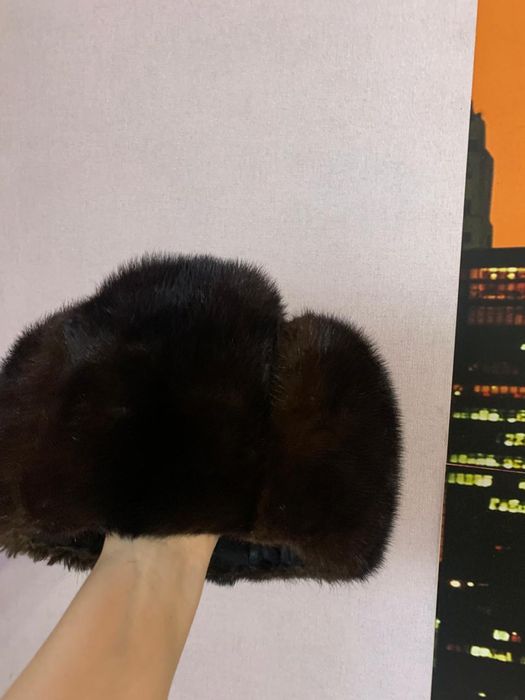 Шапка мужская норковая