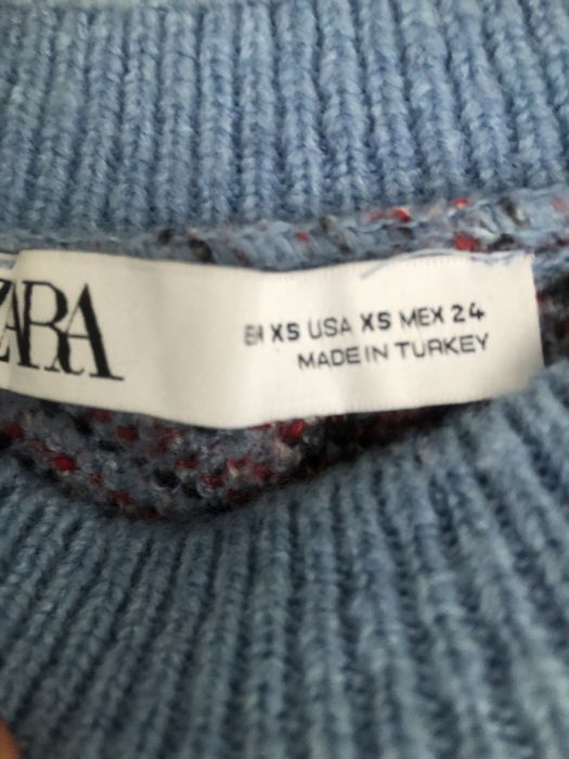 Zara пуловер с гъба гъби