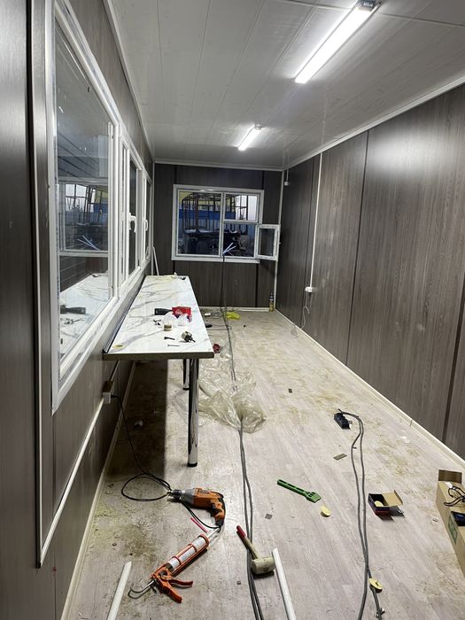 Контейнер, пост охраны